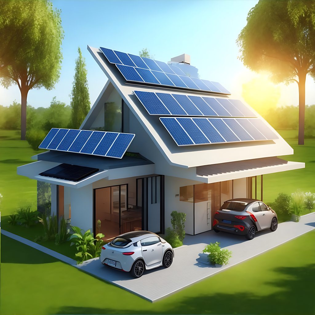 solar panels home energy system