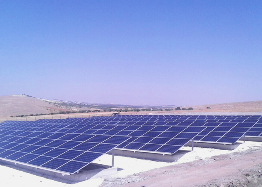 1MW Solar Power System Project In Azerbaijan